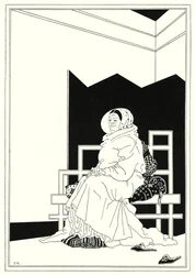 Illustration für Die Geschichte von Aladdin und der Wunderlampe (Lithografie)