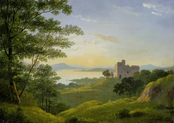 Sonnenuntergang in den westlichen Highlands, c.1820