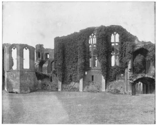 Kenilworth Castle, England, spätes 19. Jahrhundert