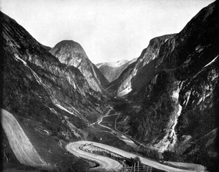 Naerodal-Pass, Norwegen, 1893