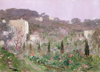 Ein Garten im Süden Frankreichs