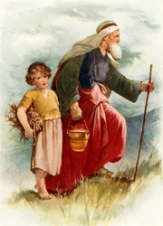 Abraham und Isaak