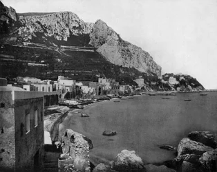 Capri, Italien, um 1890
