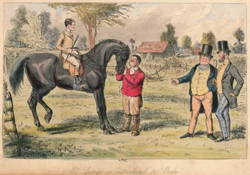 Mr. Sponge wird Ercles vorgestellt, 1865