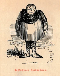 Angelsächsischer Landwirt, ca. 1860