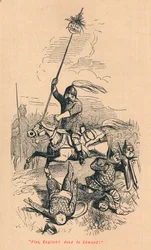 Flieht, Engländer! Tot ist Edmond!, ca. 1860