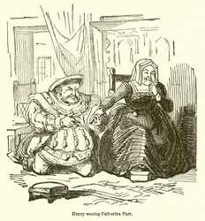 Heinrich umwirbt Catherine Parr