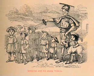 Sertorius und seine jungen Freunde, 1852