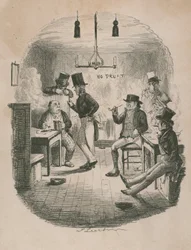 Rauchender Rotkehlchen