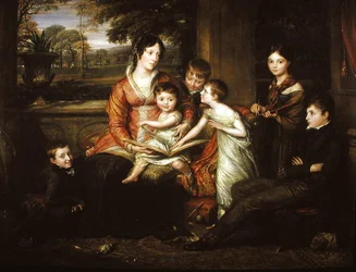 Lady Torrens und ihre Familie, 1820