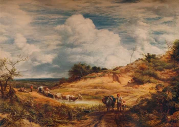 Die Sandgruben, 1856