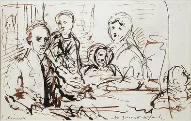 William Albin Garratt und Familie