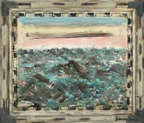 Meer, Hellrot und Kobaltblau 1948