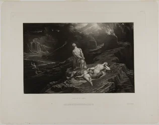 Der Tod Abels, aus Illustrationen der Bibel