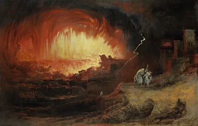 Die Zerstörung von Sodom und Gomorrha, 1852