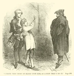 Illustration für Eine Geschichte aus zwei Städten von Charles Dickens