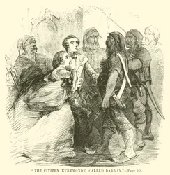 Illustration für Eine Geschichte aus zwei Städten von Charles Dickens