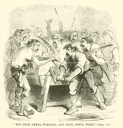 Illustration für Eine Geschichte aus zwei Städten von Charles Dickens