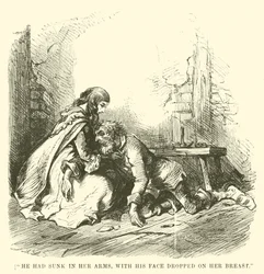 Illustration für Eine Geschichte aus zwei Städten von Charles Dickens