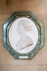 Basrelief von Margaret Cavendish, spätere Herzogin von Portland, ca. 1723