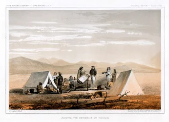 Warten auf die Rückkehr von Mr. Tinkham, 1856