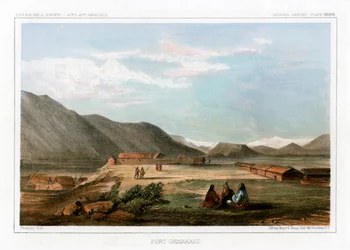 Fort Okinakane, Vereinigte Staaten, 1856