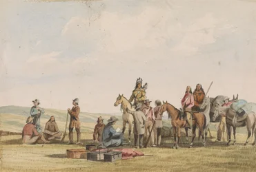 Lieut. Crovers Depesche - Rückkehr von Gouverneur Stevens nach Fort Benton