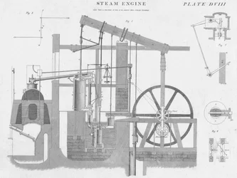 Dampflokomotive, c1813