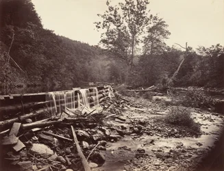 Broadheads Creek, Delaware Water Gap, 1863