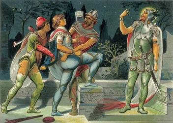 Hamlet und der Geist seines Vaters