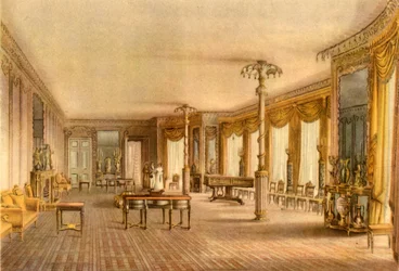Der Nord-Zeichensaal, Royal Pavilion, Brighton, East Sussex, 1824, 1946