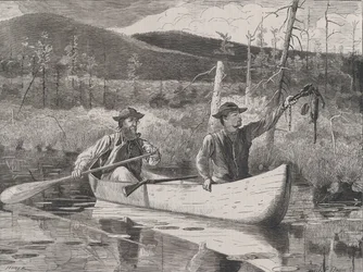 Fallenstellen in den Adirondacks, Every Saturday, Vol. I, New Series
