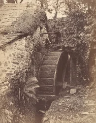Die Neue Mühle, bei Lynton, Nord-Devon, 1856