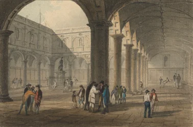 Der Innenhof der Royal Exchange