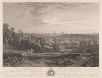 Ein Blick auf Oxford von der Abingdon Road