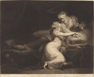 Lear und Cordelia