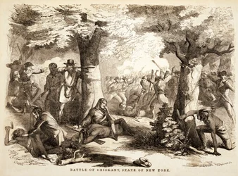 Schlacht von Oriskany, Staat New York, veröffentlicht 1867