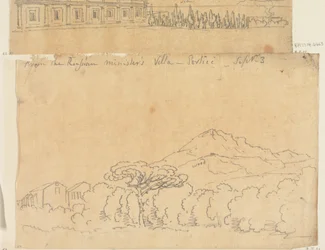 Von der Villa des russischen Ministers, Portici, 3. September