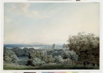 London vom Greenwich Hill, ca. 1791