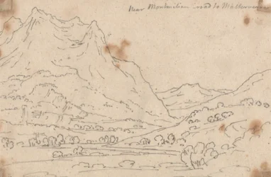 In der Nähe von Montmilian, Straße nach Malterverne