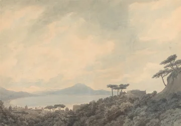 Die Bucht von Neapel von Capodimonte aus