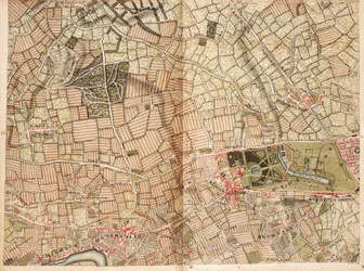 Karte von Acton, Paddington, Hyde Park und Kensington