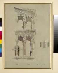 Fassade von San Michele in Foro, Lucca (Detail)