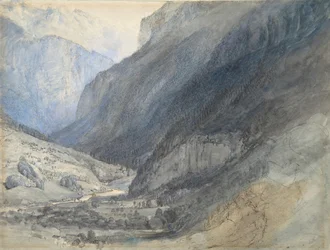 Das Lauterbrunnental, Schweiz