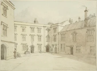 Innenansicht der Stadtschule in der Christmas Street