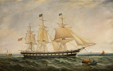 Louisa Hove wartet auf einen Lotsen vor Whitby