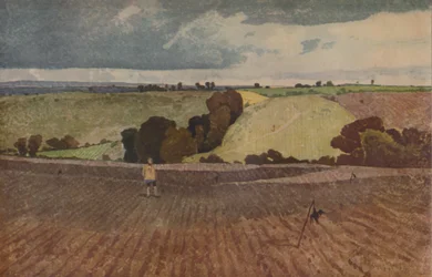 Ein gepflügtes Feld, 1923