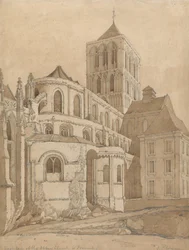 Abteikirche in Fecamp, Normandie, ca. 1817-20