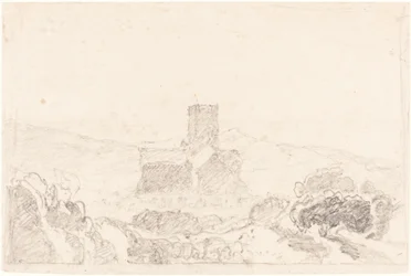 Landschaft mit Kirche