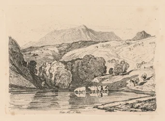 Liber Studiorum: Tafel 15, Cader Iris, North Wales